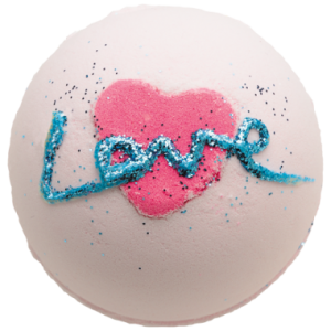 Bomba de baie efervescenta All You Need Is Love, Bomb Cosmetics 160g  Bomba de baie efervescenta All You Need Is Love, Bomb Cosmetics 160g